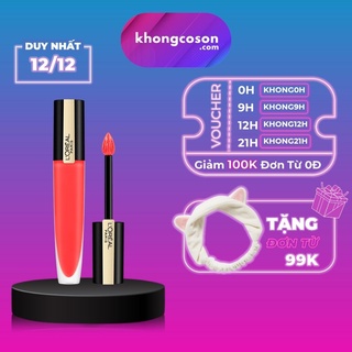 Son Loreal Mịn Lì Cao Cấp L'Oreal Paris Rouge Signature 7ml - Khongcoson