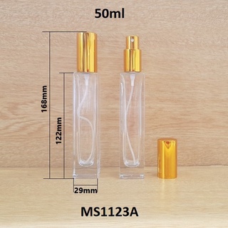 [SIÊU HOT]  VỎ CHAI NƯỚC HOA VUÔNG 50ML