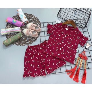 Bộ Pijama cho bé gái từ 8-20kg