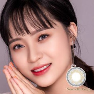 Kính áp tròng Nouvelle Gray không độ Hàn Quốc
