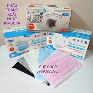 Khẩu trang y tế xuất nhật Kim Sora (Hộp 50 cái)