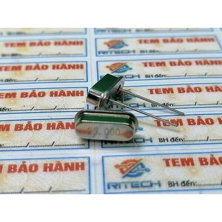 Combo 10 chiếc Thạch anh sắt 2 chân 25Mhz