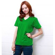 Áo thun nữ cổ tim
