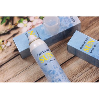 Xịt chống nắng SnowFlower Sun Recipe-hàng xách tay