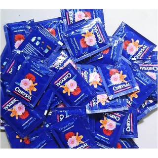Set 10 gói dưỡng hoa dành cho hoa cắt cành, giữ hoa lâu tàn Chrysal Clear (Xanh) từ Hà Lan