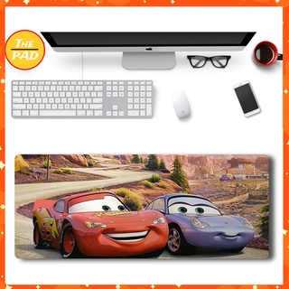 Lót Chuột Car 2 Dễ Thương, In 3D Kiểu Mới, Cao Su 30x80, 40x90, Dày, Chống Trượt