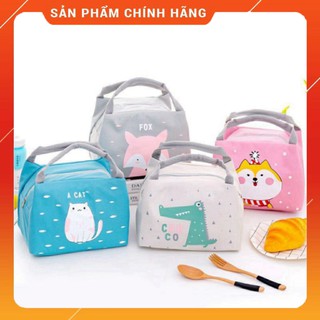 Túi giữ nhiệt hình thú xinh xăn (loại có quai xách) | (HO2)