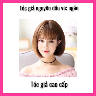 Tóc giả nguyên đầu vic ngắn D3030 của nữ miễn phí ship ❇️TOCGIACHERRY ❇️