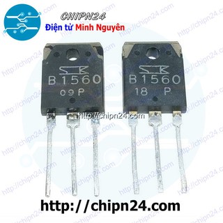[1 CON] Transistor B1560 TO-3P PNP 10A 150V (Sò Sanken) (2SB1560 1560)
