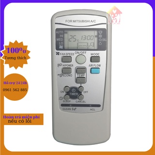 Điều khiển điều hòa Mitsubishi Hevy Dài-Remote máy lạnh Mitsubishi