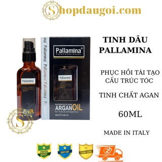 Tinh dầu dưỡng tóc PALLAMINA phục hồi tóc hư tổn hương nước hoa 60ml
