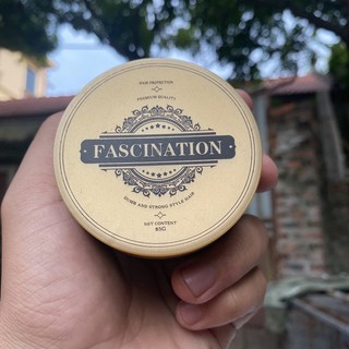 Wax sáp tạo kiểu khô , giữ nếp cho nam FASCINATION 95G cao cấp, không bết dính độ dưỡng tóc cao, cứng, mềm Tiêu chuẩn