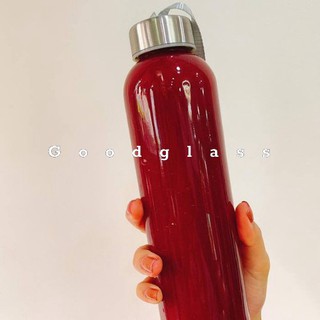 Chai nước thủy tinh cao cấp có dây xách 500ML