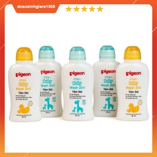 Sữa tắm gội toàn thân cho bé Pigeon Baby Wash 2in1 200ml