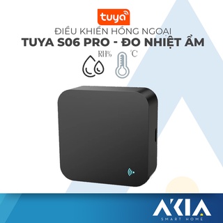 Điều khiển hồng ngoại AKIA S06 Pro bản 2021 - Tích hợp cảm biến nhiệt độ, Điều khiển máy lạnh,TV , Quạt, Hẹn giờ bật tắt