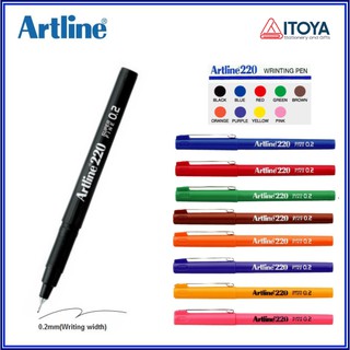Bút lông kim Artline EK-220, 0.2mm