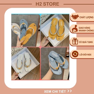 Dép kẹp đế bệt phối quai siêu xinh