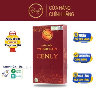 Tăng Cân Cenly chính hãng tăng cân nhanh cấp tốc Thảo mộc không phải là thuốc (30 viên)