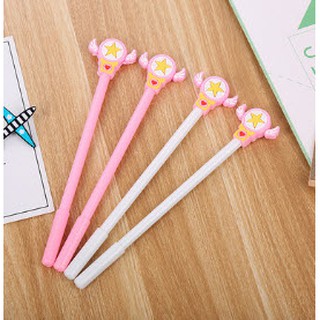 B85 bút sakura cánh thiên thần to bút hoạt hình bút dễ thương bút kute viết gel