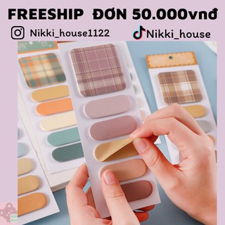 GIẤY NOTE VUÔNG NHIỀU MÀU