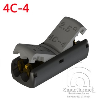 Bộ 10 Chiếc Cút Nối Dây Điện Đôi Nhiều Đầu Ra Hàn Quốc JOWX 4C/6C