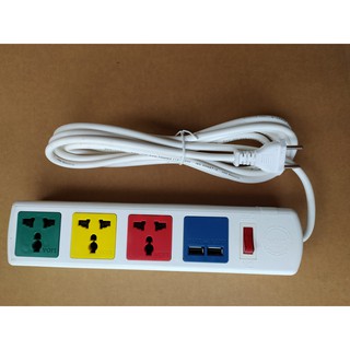 Ổ cắm Lioa 4DN có cổng sạc USB 5V-1A