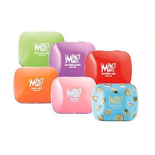 Combo 6 hộp kẹo ngậm không đường Impact Mints Đức 14gr - mix vị