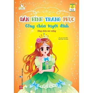 Sách - Dán Hình Trang Phục Công Chúa Tuyệt Đỉnh - Công Chúa Mơ Mộng