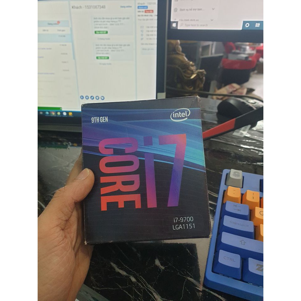 CPU I7 9700 BH HÃNG