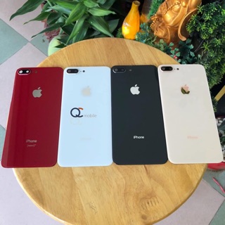 Lưng 8P có viền camera (trắng/ đen/ vàng/ đỏ)