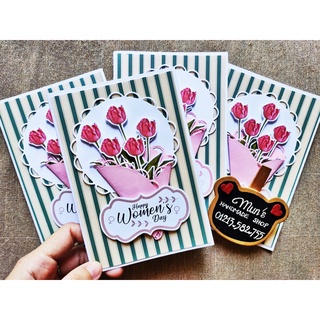 [7 MẪU] Thiệp Quốc tế Phụ Nữ 8/3 - Happy Women's Day