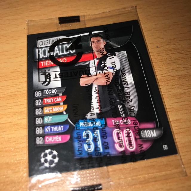 Thẻ poca ronaldo