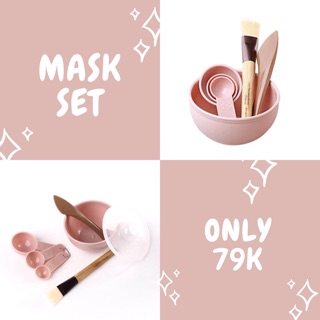 Bộ sản phẩm đắp mask
