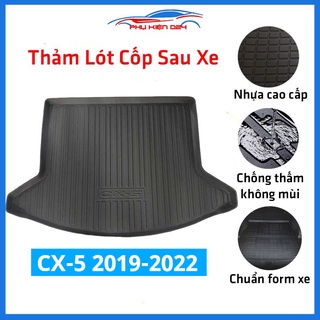 Thảm nhựa lót cốp CX5, CX-5 2019-2020-2021-2022 nhựa dẻo dày dặn đàn hồi tốt