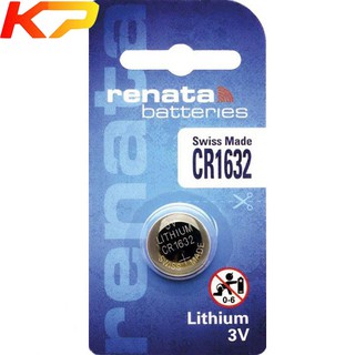 Pin Renata CR1632 lithium 3V chính hãng Renata Thụy Sĩ