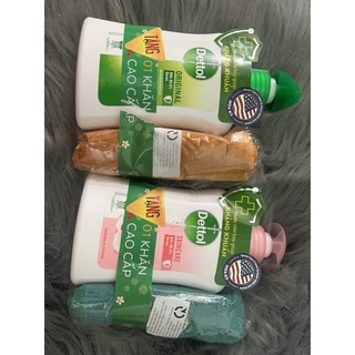 nước rửa tay DETTOL diệt khẩn  không khô da tay chai 250ml