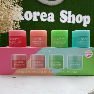 Set 4 Mặt nạ ngủ môi Laneige 8gx4 có tách set