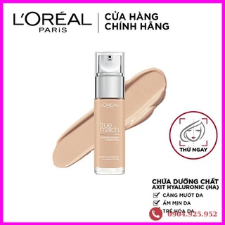 Kem nền mịn nhẹ dưỡng da dạng lỏng L'Oreal Paris True match Blendable Foundation 30ml