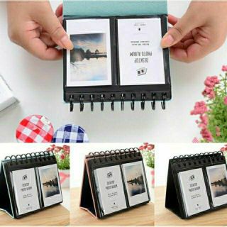 Album đựng ảnh 6x9 để bàn lomocard instax mini đựng được 68 ảnh gáy lò xo tại Tiệm ảnh Minh Thành