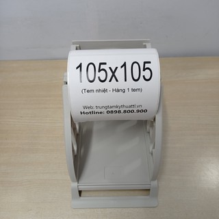 Tem nhiệt in Shopee, vận đơn TMĐT, đơn hàng, in phiếu giao hàng khổ 105x105mm