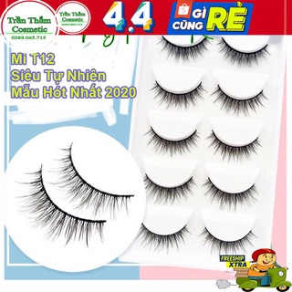 Mi giả chồn cao cấp tự nhiên 5 cặp