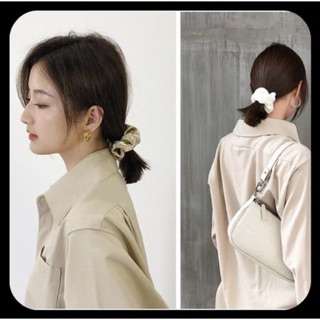 Vòng tay Scrunchies đẹp satin nhiều sắc màu thời trang - Quà tặng bạn nữ ý nghĩa