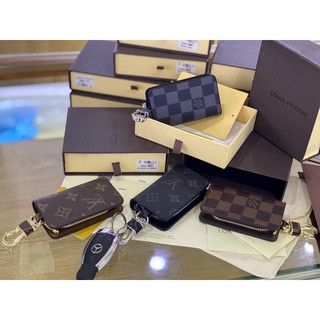 Móc Khoá Iv Cao cấp [Full Box ]dành cho ô tô và xe máy, kèm ví nhỏ đựng chìa khoái