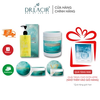 Bộ 4 món sản phẩm chăm sóc da Dr. Lacir dưỡng trắng phục hồi da giảm thâm hiệu quả LM52