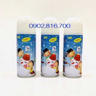 Combo 3 bình xịt tuyết không tan trang trí noel giáng sinh - 3 bình xịt tuyết tan trang trí sinh nhật - tiệc -  sự kiện