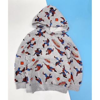 Áo nỉ hoodie có mũ Spiderman hàng xuất Thu Đông 2022