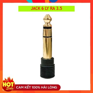 Jack Chuyển Đầu 6 Ly Ra 3.5 Hàng Loại 1 . Jack Cắm Cực Chuẩn , Mạ Vàng Tinh Tế Gíup Jack Cắm Chống Oxi Hóa