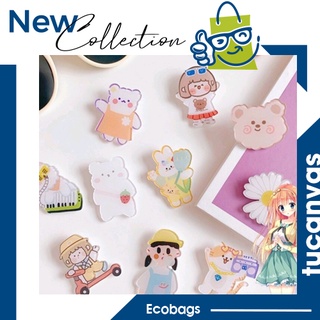 Sticker huy hiệu cài áo, ba lô, túi.... loại đẹp TUCANVAS TCV44