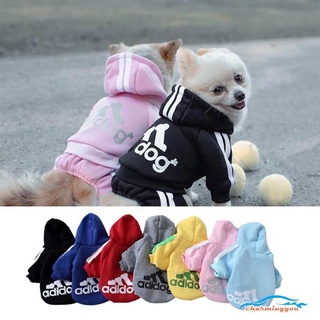 ÁO NỈ CÓ NÓN ADIDOG CHO BÉ YÊU NHÀ MÌNH - QUẦN ÁO THÚ CƯNG THU ĐÔNG