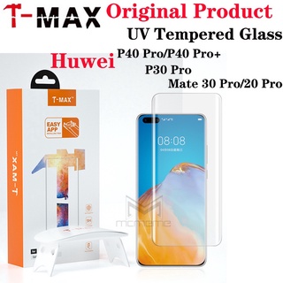 Kính cường lực che phủ toàn màn hình TMAX UV dành cho Huawei P60 Pro Mate 50 40 30 20 Pro P50 P40 P30 Pro + 5G T MAX